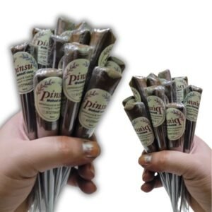 Bulk pack of 12 herbal mehndi cones from Pinsu for bridal or festival use