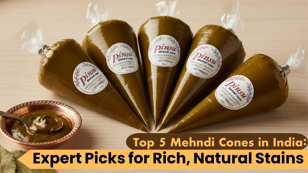 Top 5 Mehndi Cones in India: Expert Picks for Rich, Natural Stains