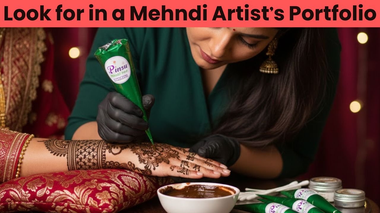 Look for in a Mehndi Artist’s Portfolio
