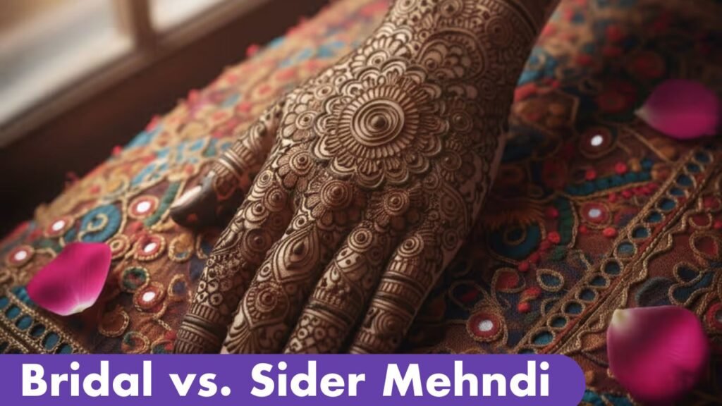 Bridal vs. Sider Mehndi – What’s the Difference? 2 Bridal vs. Sider Mehndi – What’s the Difference?