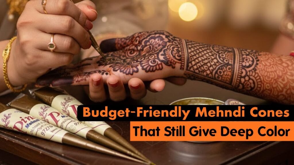 Budget-Friendly Mehndi Cones That Still Give Deep Color