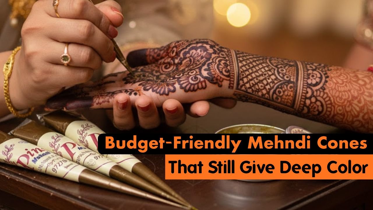 Budget-Friendly Mehndi Cones That Still Give Deep Color