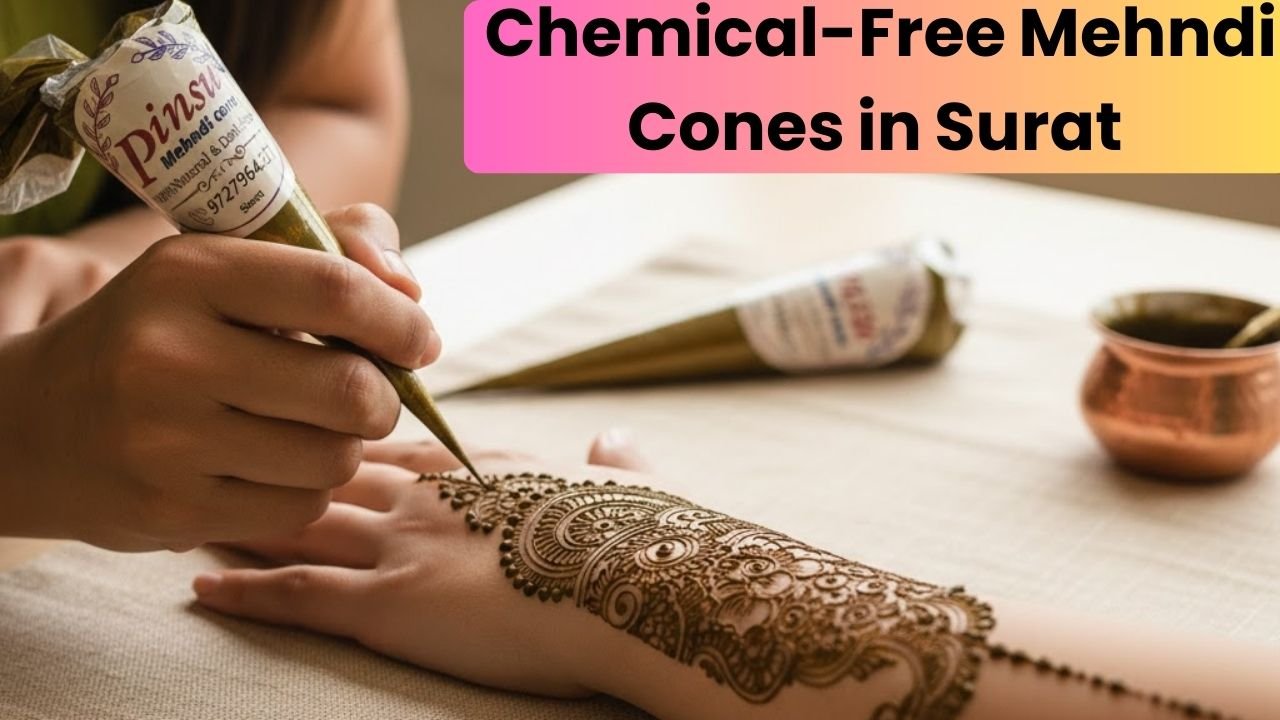 Chemical-Free Mehndi Cones in Surat – Why It Matters 1 Chemical-Free Mehndi Cones in Surat – Why It Matters