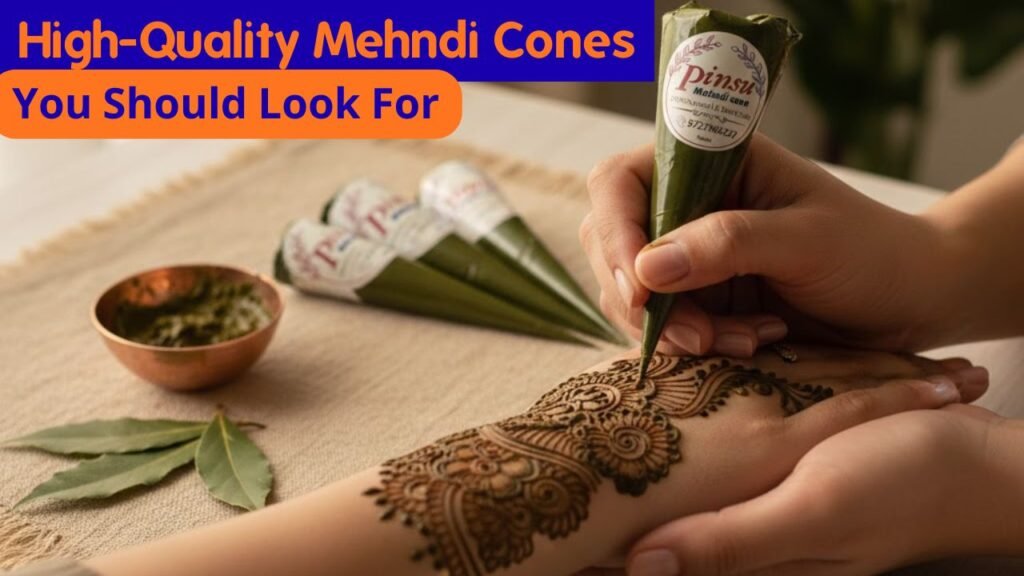 5 Signs of High-Quality Mehndi Cones You Should Look For