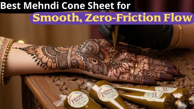 Best Mehndi Cone Sheet for Smooth, Zero-Friction Flow