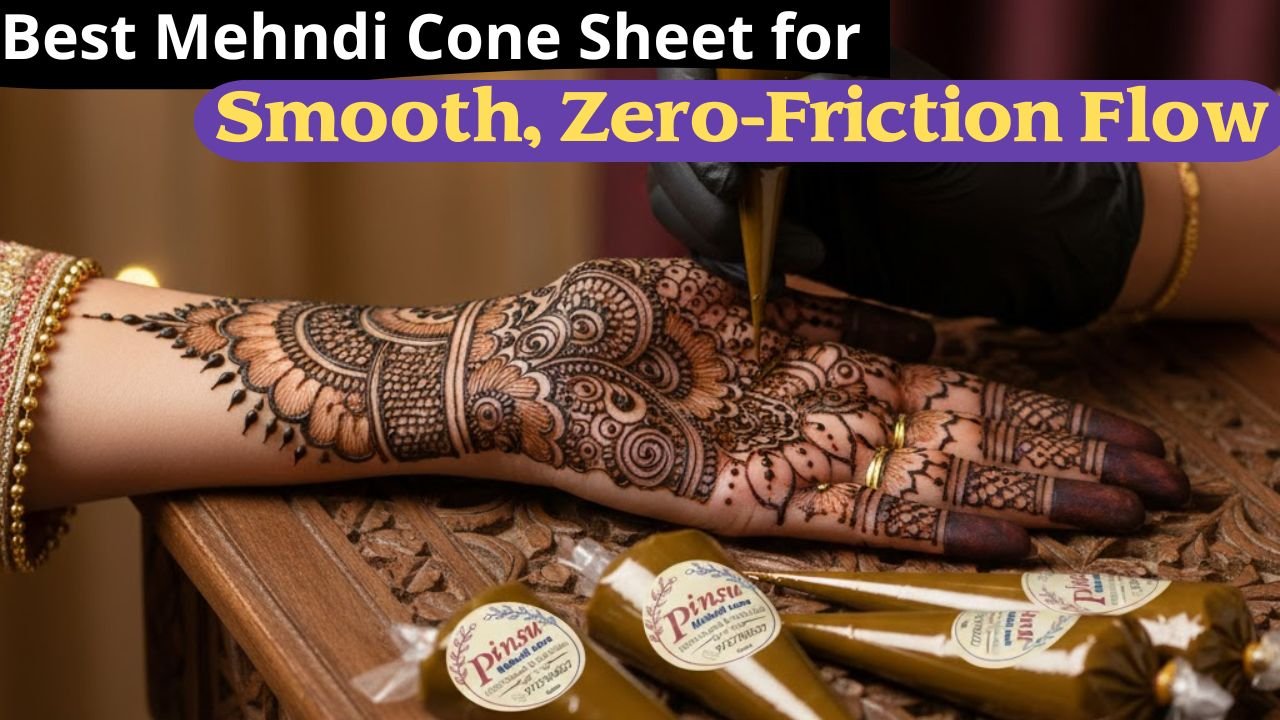 The Flow Master: Best Mehndi Cone Sheet for Smooth, Zero-Friction Flow 1 Best Mehndi Cone Sheet for Smooth, Zero-Friction Flow