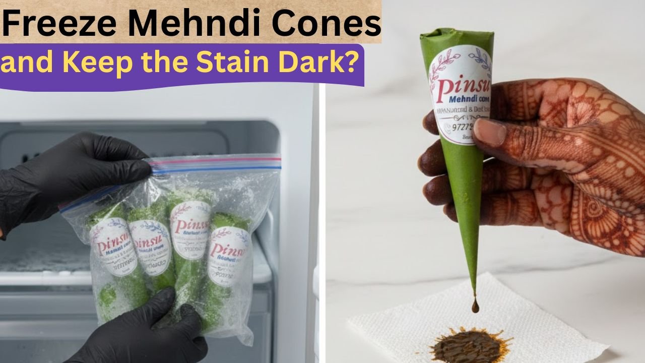 Can You Freeze Mehndi Cones