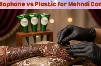 Cellophane vs Plastic for Mehndi Cones