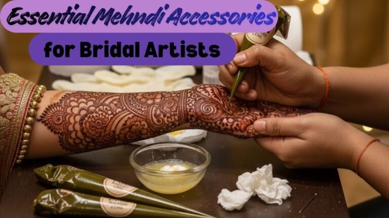 Essential Mehndi Accessories for Bridal Artists
