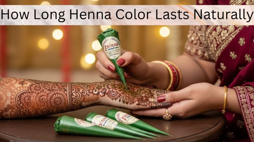 How Long Henna Color Lasts Naturally