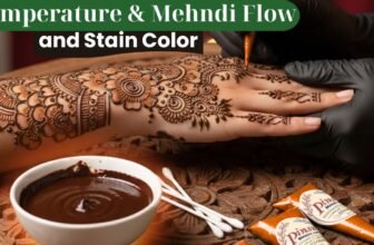 How Temperature Controls Mehndi Paste Quality, Flow, and Stain Color