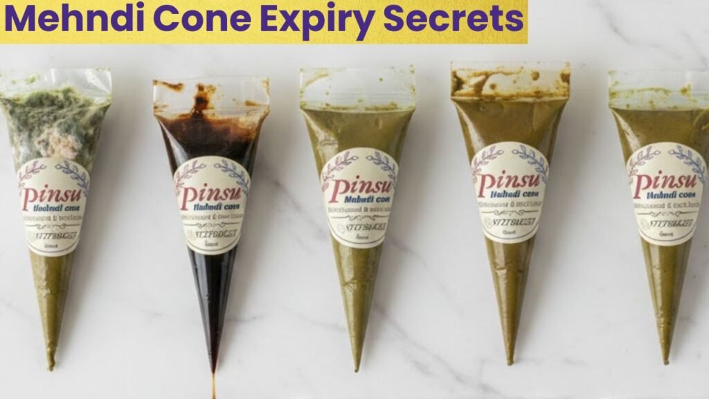 Mehndi Cone Expiry Secrets: Opened vs. Unopened Shelf Life Explained 2 Mehndi Cone Expiry Secrets