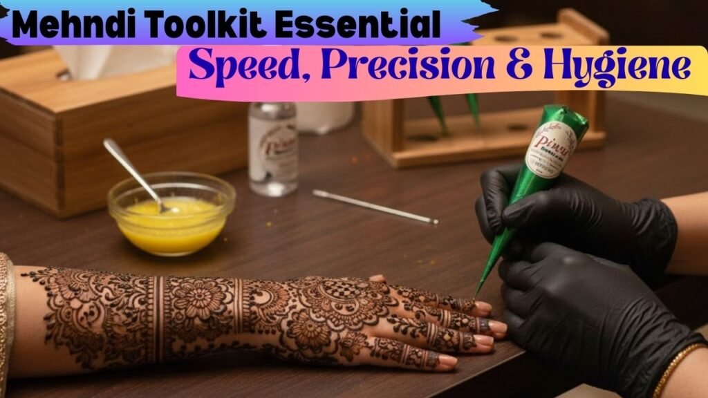 Mehndi Toolkit Essentials Speed, Precision & Hygiene Tips