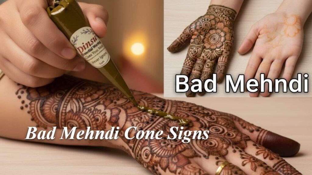 Current image: Bad Mehndi Cone Signs Essential Warning Clues You Must Never Ignore