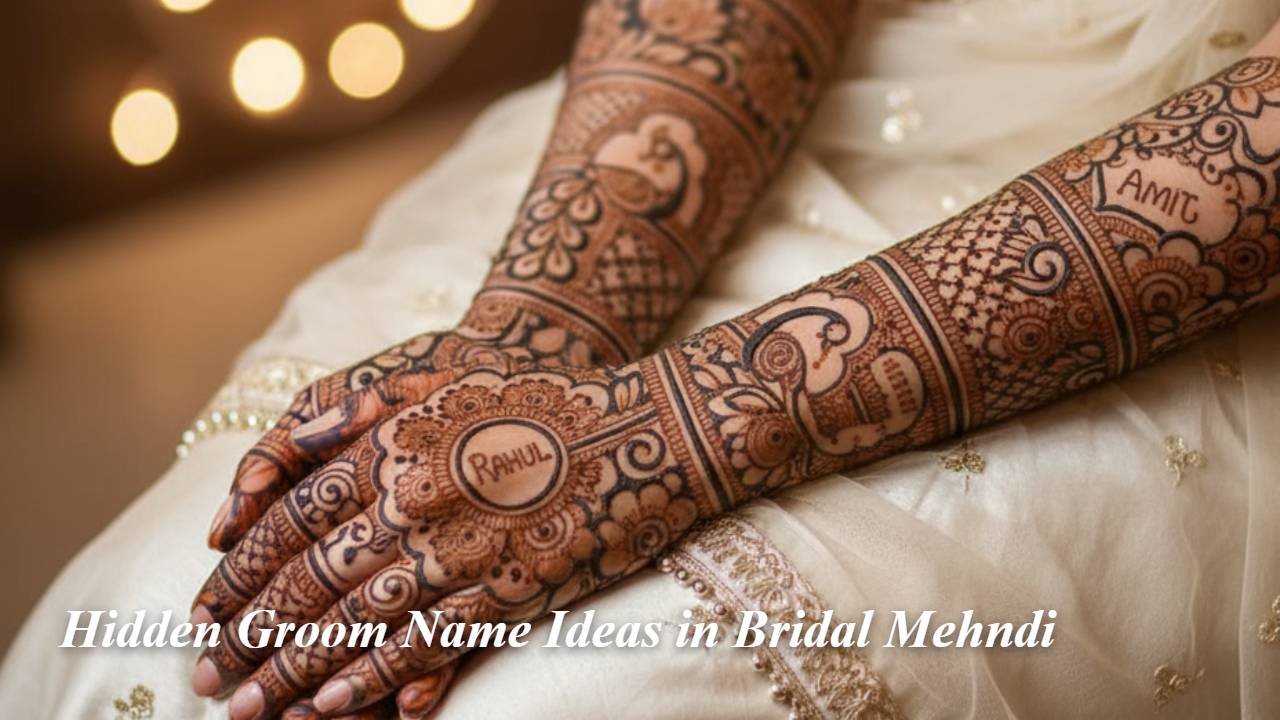 Hidden Groom Name Ideas in Bridal Mehndi