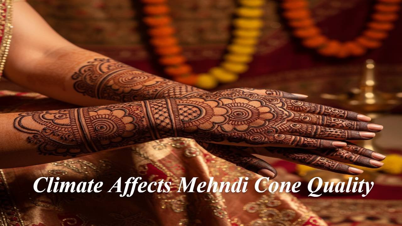 Climate Impact on Mehndi Cone Quality