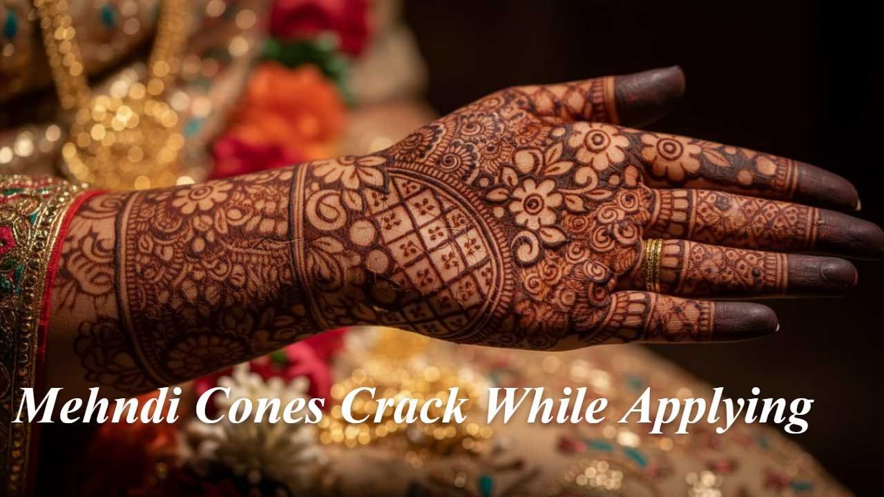 Mehndi Cone Cracking