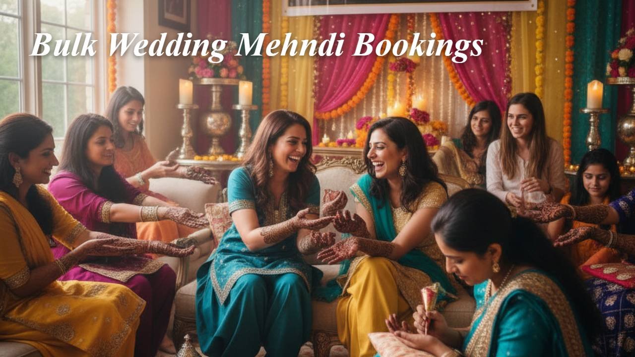 Bulk Wedding Mehndi Bookings