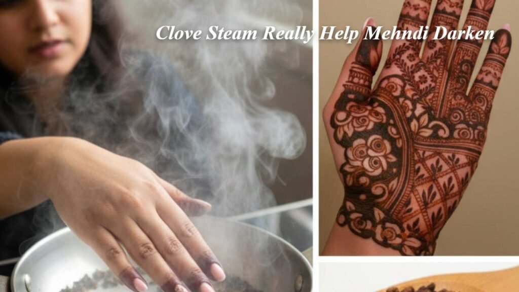 Current image: Does Clove Steam Really Help Mehndi Darken