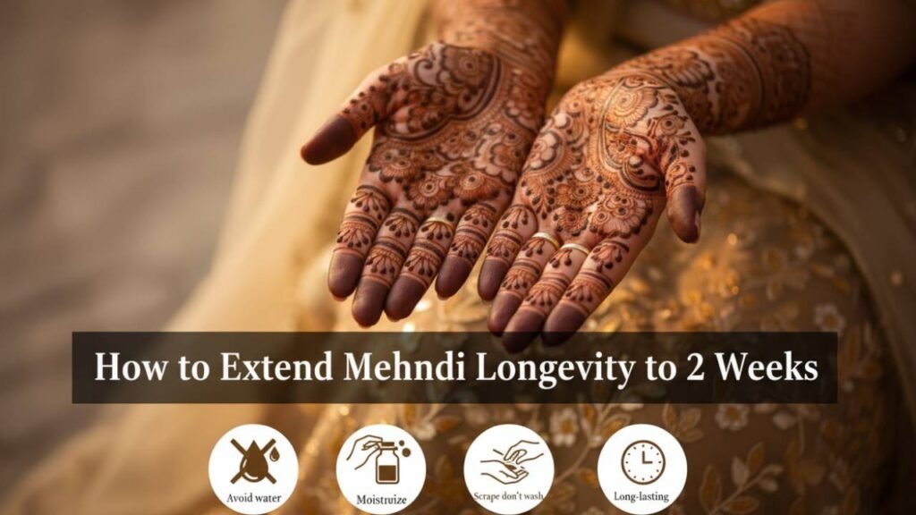 Current image: How to Extend Mehndi Longevity to 2 Weeks