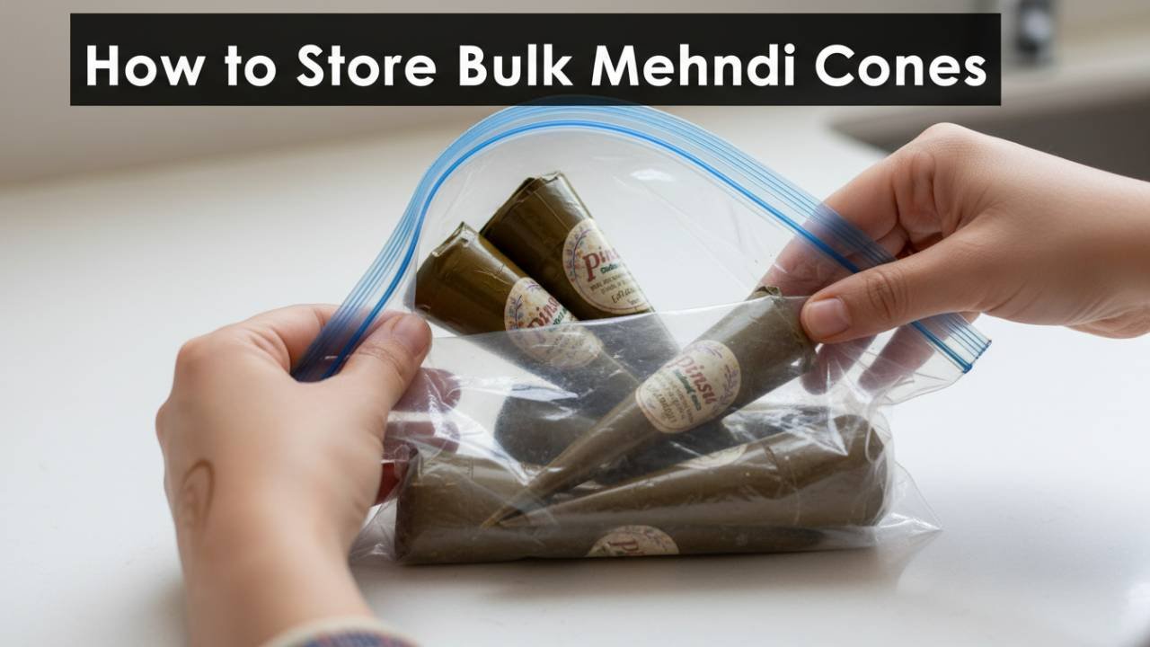 How to Store Bulk Mehndi Cones