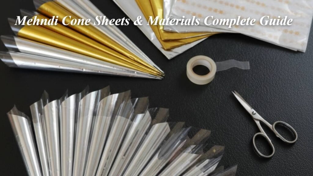 Mehndi Cone Sheets & Materials Complete Guide 2 Current image: Mehndi Cone Sheets & Materials Complete Guide