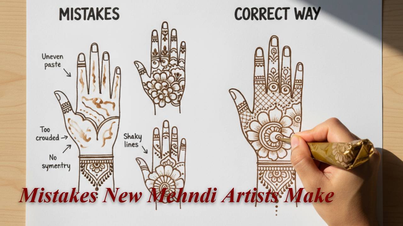 Mistakes New Mehndi Artists Make