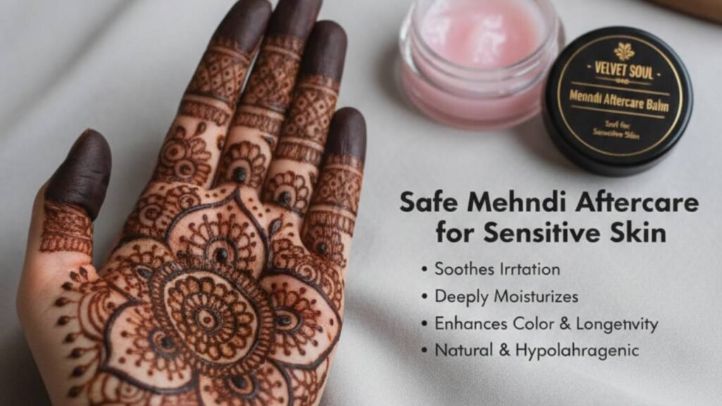 Current image: Safe Mehndi Aftercare for Sensitive Skin