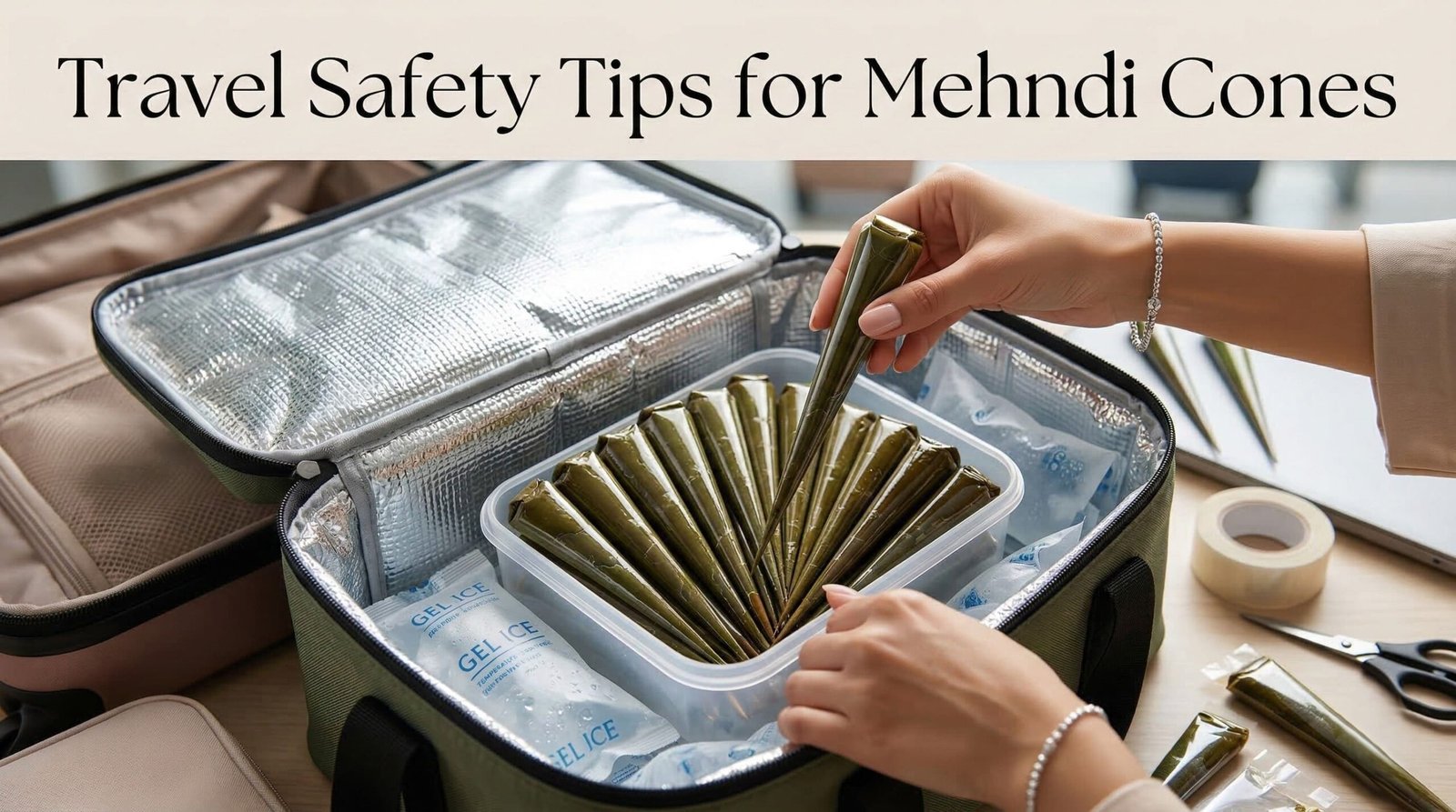 Traveling with Mehndi Cones - Essential Secrets for Safe, Powerful Results