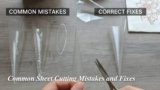 Common Sheet Cutting Mistakes and Fixes