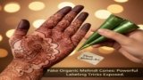 Fake Organic Mehndi Cones: Powerful Labelling Tricks Exposed
