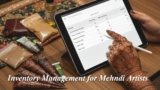Inventory Management for Mehndi Artists