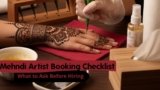 Mehndi Artist Booking Checklist – What to Ask Before Hiring